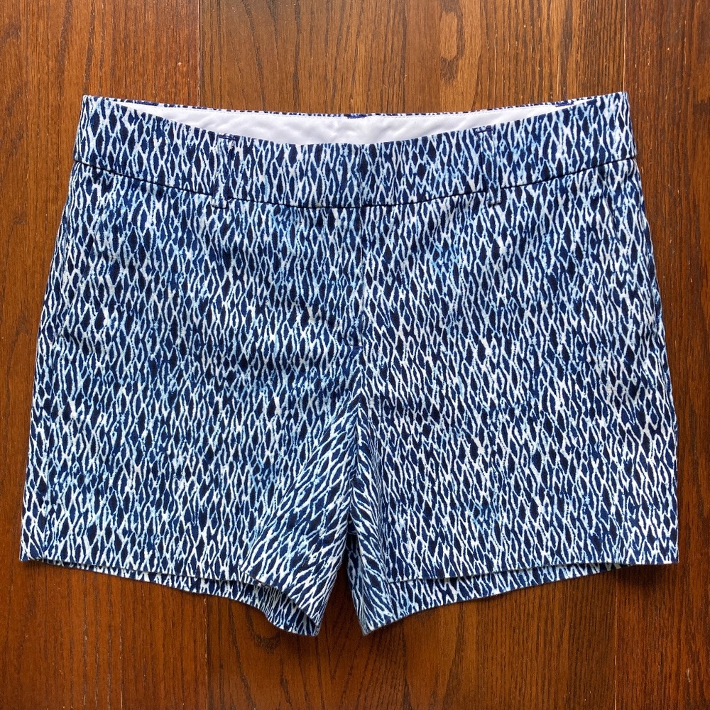 Shades of Blue & White KENAR Shorts